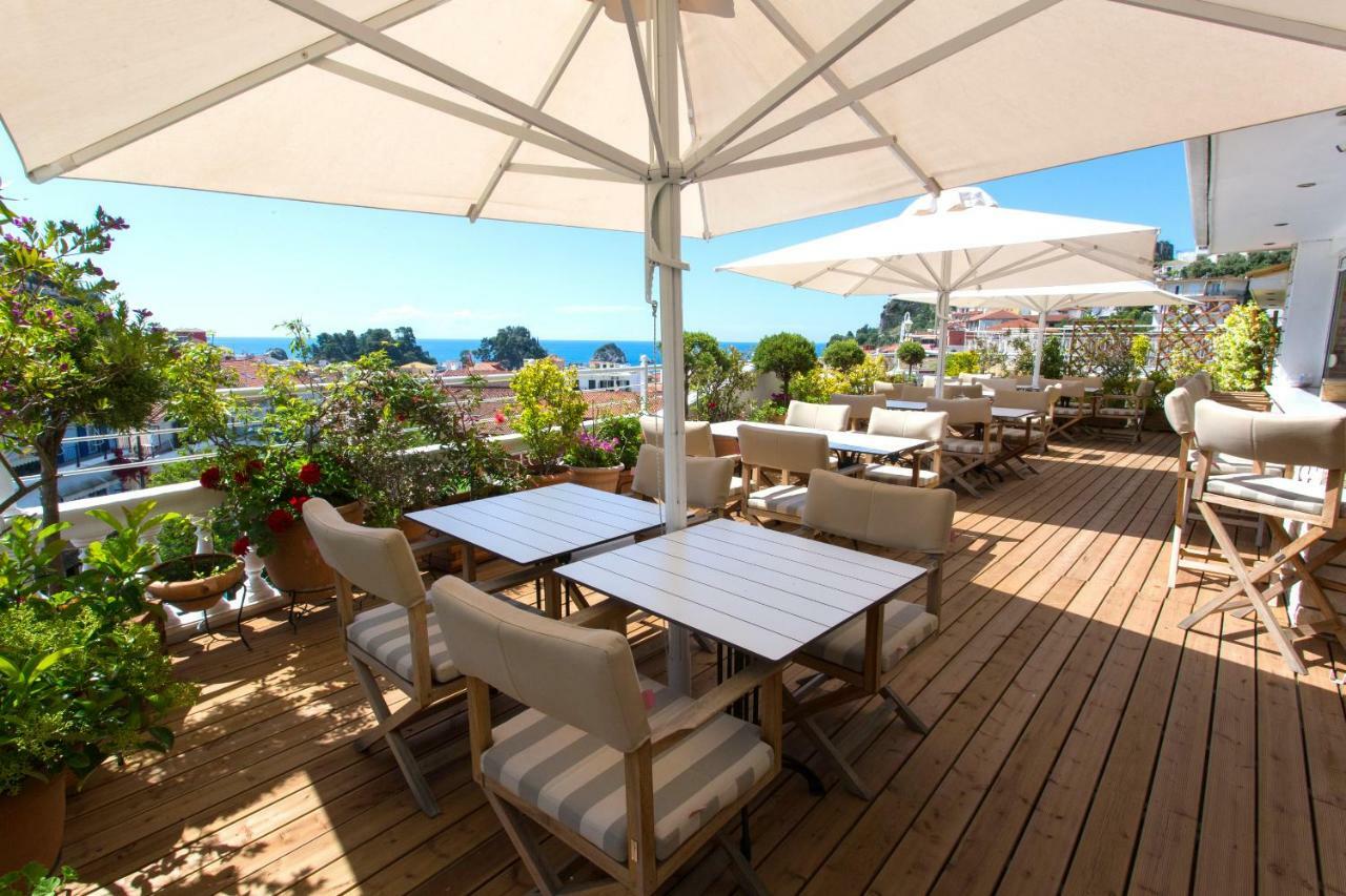 Olympic Hotel Parga Bagian luar foto