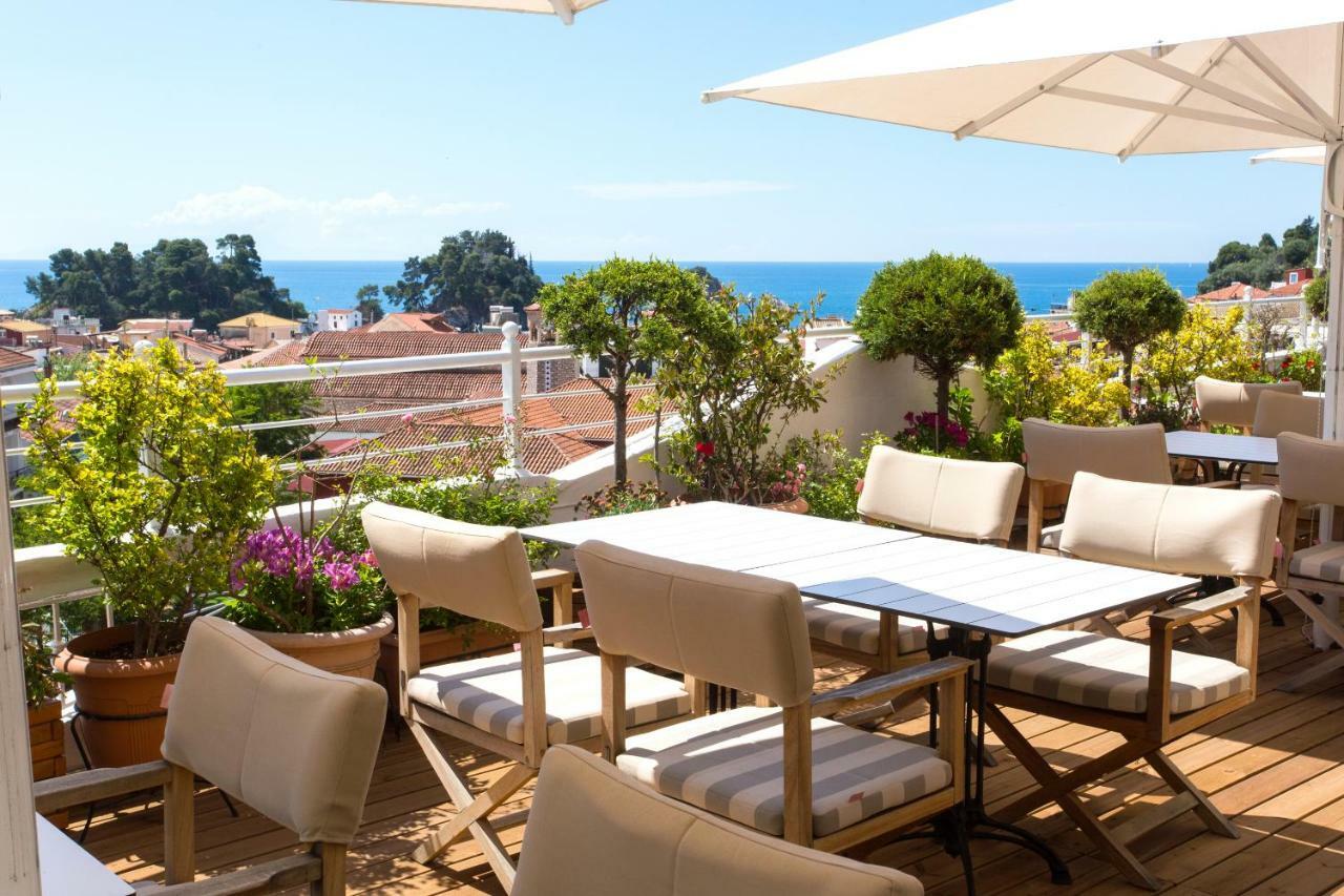Olympic Hotel Parga Bagian luar foto
